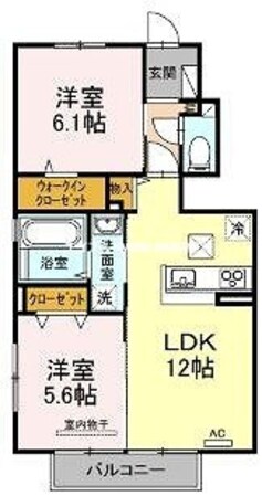 ウィステみやまえの物件間取画像